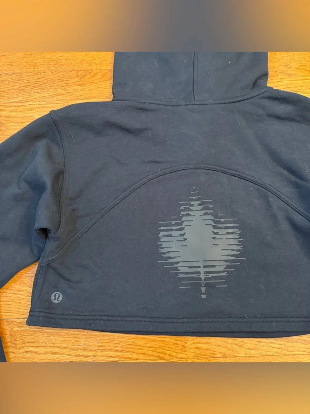 Lululemon Team Canada All Yours Cropped Hoodie COC Logo Black - Size 4